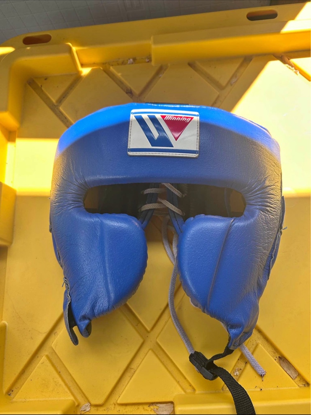 Authentic Winning Headgear - Size: Medium